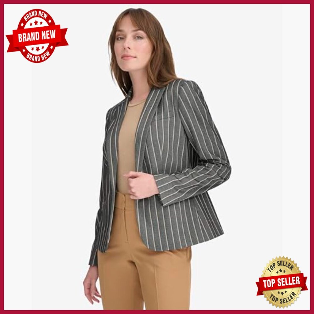 Solid Blazer for Work and Layering, Versatile Yea… - image 6